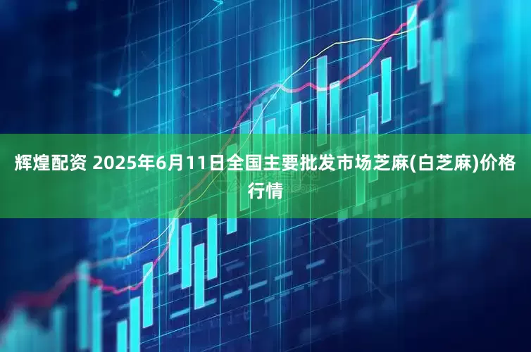 辉煌配资 2025年6月11日全国主要批发市场芝麻(白芝麻)价格行情